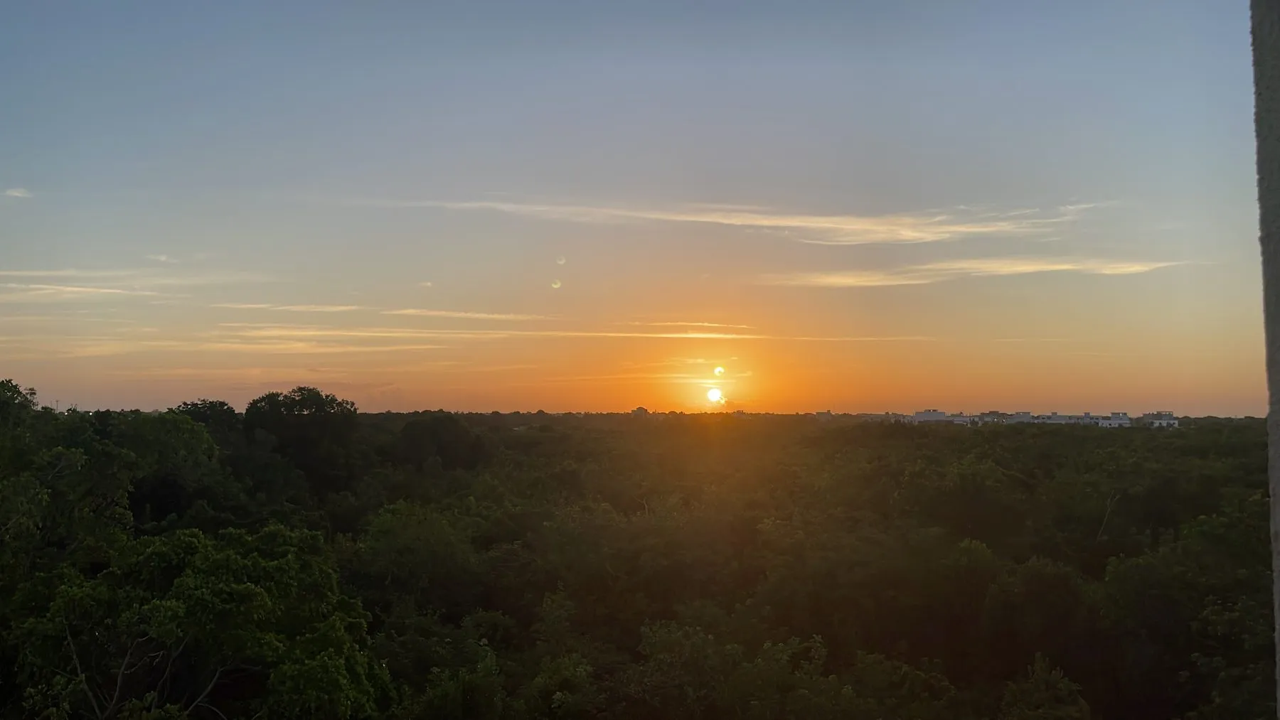 Amanecer del 15 de julio de 2025, minutos después